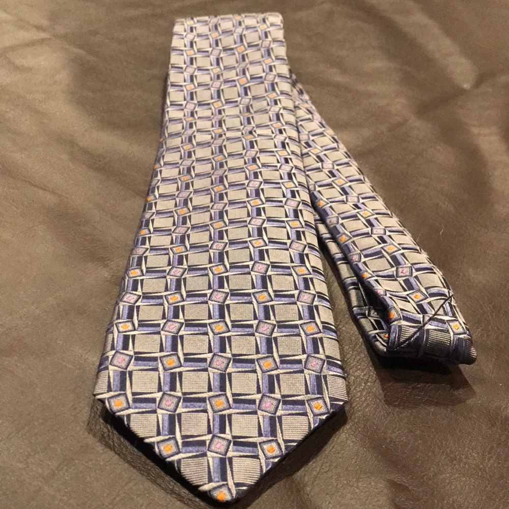 Robert Talbott Carmel handsewn silk tie USA 002